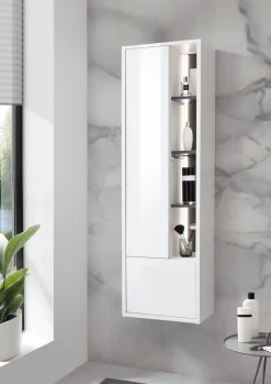 Home affaire Badmöbel-Set »Studio Line, Bad im modernen Design, 5-teiliges Badezimmer« 5 Stk. tlg.