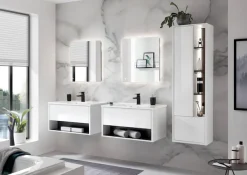 Home affaire Badmöbel-Set »Studio Line, Bad im modernen Design, 5-teiliges Badezimmer« 5 Stk. tlg.