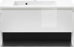 Home affaire Badmöbel-Set »Studio Line, Bad im modernen Design, 5-teiliges Badezimmer« 5 Stk. tlg.