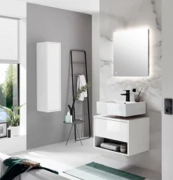 Home affaire Badmöbel-Set »Studio Line, Bad im modernen Design, 3-teiliges Badezimmer« 3 Stk. tlg.