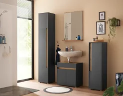 Home affaire Badspiegel »CITY/GIRON, Spiegel in Wotan Eiche, Wandspiegel im zeitlosen Design« mit Ablagefläche, 60 cm breit