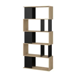 Home affaire Bücherregal »Maze, Regal, Standregal, Stauraumregal, Multifunktional,« Breite/Tiefe/Höhe: 80/29,5/175 cm, zweifarbig, mit vielen Fächern
