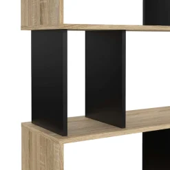 Home affaire Bücherregal »Maze, Regal, Standregal, Stauraumregal, Multifunktional,« Breite/Tiefe/Höhe: 80/29,5/175 cm, zweifarbig, mit vielen Fächern