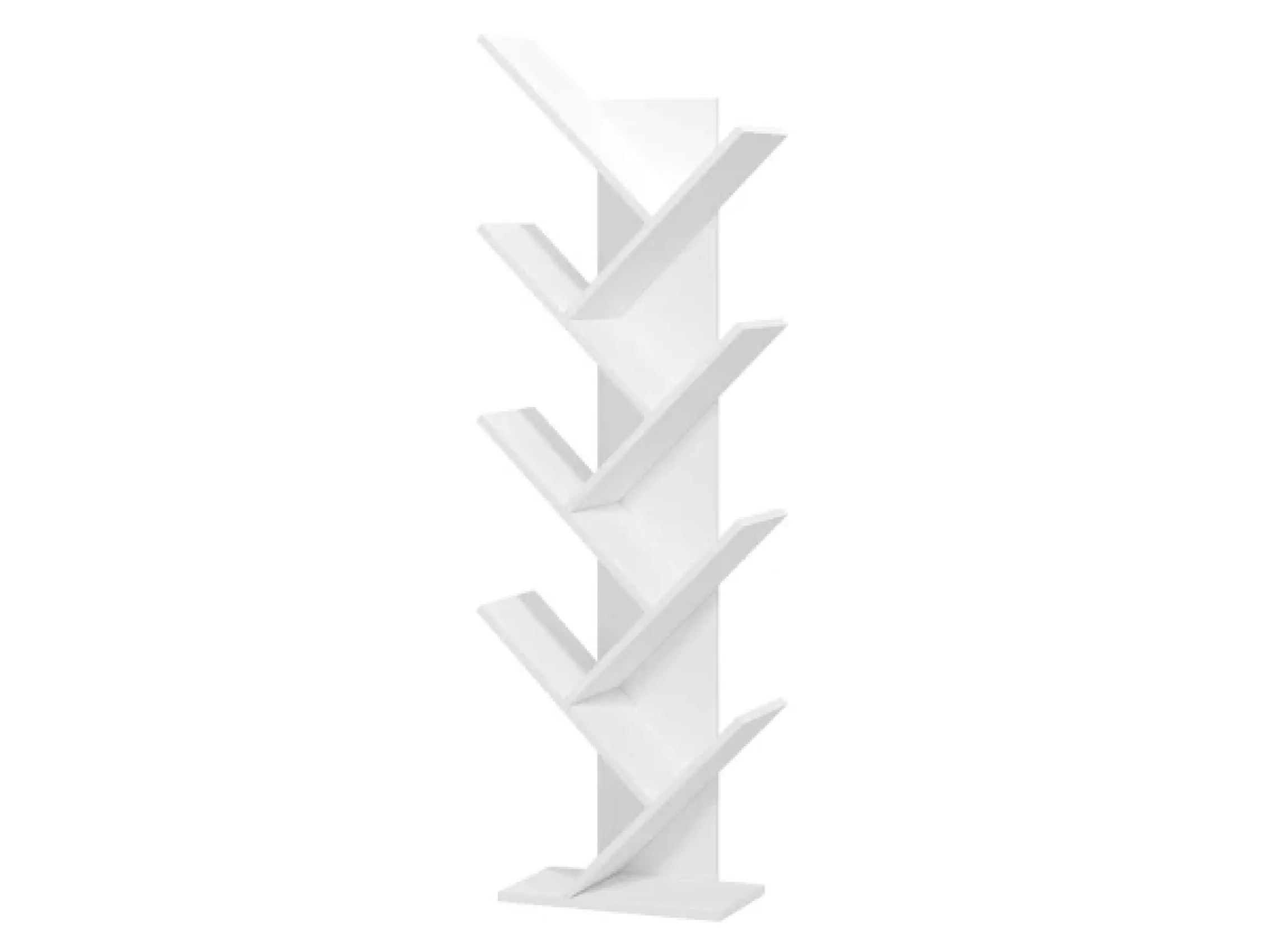 Home affaire Bücherregal »Monopoli, Standregal, Holzdesign, Wandregal, Dekoregal,Ast-Optik« Modernes Baum-Design Bücherregal in 2 Farben ? stilvoll und kompakt