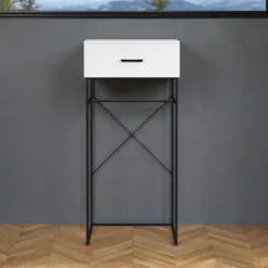 Home affaire Beistelltisch »Sterling« 1 Stk. tlg. Konsolentisch mit 1 Schublade - (B/T/H) 60/48/132 cm