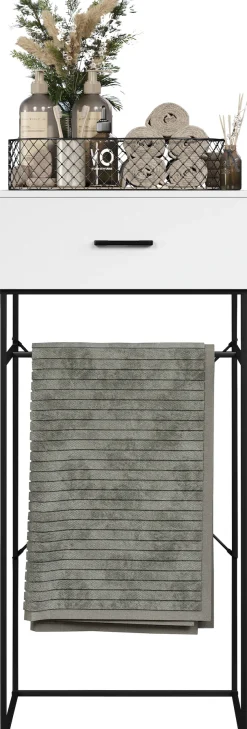 Home affaire Beistelltisch »Sterling« 1 Stk. tlg. Konsolentisch mit 1 Schublade - (B/T/H) 60/48/132 cm