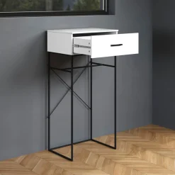 Home affaire Beistelltisch »Sterling« 1 Stk. tlg. Konsolentisch mit 1 Schublade - (B/T/H) 60/48/132 cm