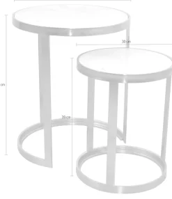 Home affaire Beistelltisch Set, 2 Stk. tlg.