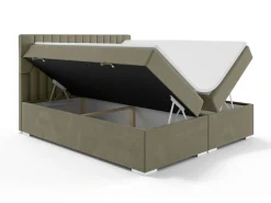 Home affaire Bett »ALIY mit Matratze und Topper, in 3 Breiten (140, 160 und 180 cm)« Boxspringbett mit Kopfteil, Bettkasten, Matratze (BFK/TFK) und Topper