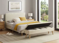 Home affaire Bettbank »Armandine mit Stauraum« wahlweise in den Breiten 120cm, 140cm oder 180cm erhältlich
