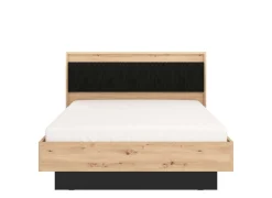 Home affaire Bettgestell »Ascalon, gepolstertes Kopfteil, bezogen mit weichem Cordstoff« Liegeflächen 160 oder 180x200 cm, FSC® -zertifizierter Holzwerkstoff