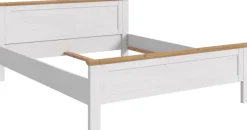 Home affaire Bettgestell »COSENZA, Breite 189cm, im Landhausstil« für Matratzen 180x200 cm, ohne Lattenrost,Bett, Kastenbett, Schlafzimmer, Schlafen