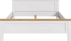 Home affaire Bettgestell »COSENZA, Breite 189cm, im Landhausstil« für Matratzen 180x200 cm, ohne Lattenrost,Bett, Kastenbett, Schlafzimmer, Schlafen