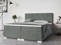 Home affaire Bett »Liania mit Matratze und Topper, in 2 Breiten (160 und 180 cm)« Boxspringbett mit Bettkasten, Matratze (BFK/TFK) und Topper