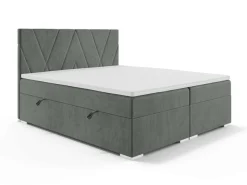 Home affaire Bett »Liania mit Matratze und Topper, in 2 Breiten (160 und 180 cm)« Boxspringbett mit Bettkasten, Matratze (BFK/TFK) und Topper