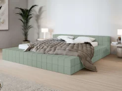 Home affaire Bett »VENDY wahlweise mit Matratze und Topper, in 3 Breiten erhältlich« Bettgestell mit Kopfteil und Bettkasten, mit/ohne Matratze (BFK/TFK)