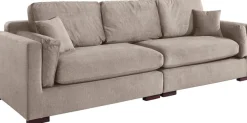 Home affaire Big-Sofa »Fresh Pond« in vielen Bezugsqualitäten und Farben, B/T/H: 290/96/95 cm