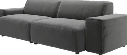Home affaire Big-Sofa »Glimminge auch in Breitcord, Feincord + Easy care-Bezug,« besondere Kedernähte Zierkissen