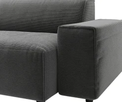 Home affaire Big-Sofa »Glimminge auch in Breitcord, Feincord + Easy care-Bezug,« besondere Kedernähte Zierkissen