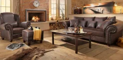 Home affaire Big-Sofa »King George Mega Sofa, viel Platz, Federkern«