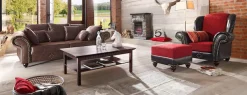 Home affaire Big-Sofa »King George Mega Sofa, viel Platz, Federkern«