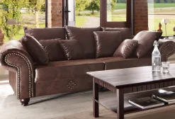 Home affaire Big-Sofa »King George Mega Sofa, viel Platz, Federkern«