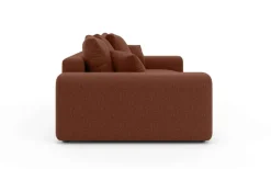 Home affaire Big-Sofa »LAKESIDE 3-Sitzer Schlafsofa mit Bettkasten, Breite 256,5 cm« Liegefläche 168,5x195 cm, hoher Sitzkomfort, Maße B/T/H: 256/122/82cm