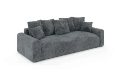 Home affaire Big-Sofa »LAKESIDE klein 3-Sitzer Schlafsofa mit Bettkasten, Breite 238 cm« Liegefläche 149x195 cm, hoher Sitzkomfort, Maße B/T/H: 238/98/85cm