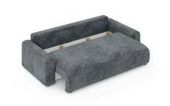 Home affaire Big-Sofa »LAKESIDE klein 3-Sitzer Schlafsofa mit Bettkasten, Breite 238 cm« Liegefläche 149x195 cm, hoher Sitzkomfort, Maße B/T/H: 238/98/85cm