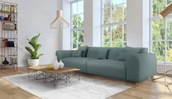 Home affaire Big-Sofa »Svennis« in 2 Bezugsqualitäten, B/T/H: 314/98/83 cm