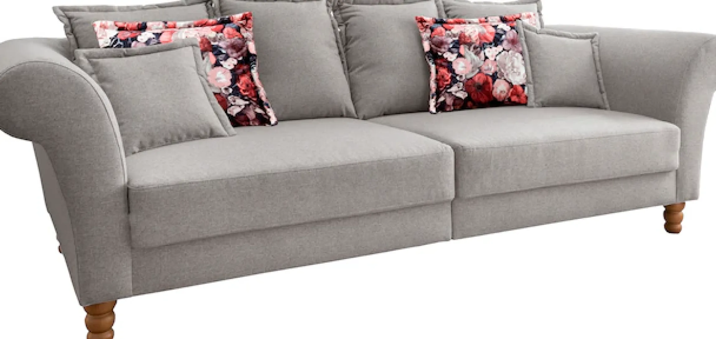 Home affaire Big-Sofa »Tassilo Mega Sofa mit viel Platz, bequem durch Kaltschaum im Sitz«
