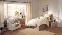Home affaire Boxbett »Kederleicht« inklusive Bettkasten & Topper, in 4 Breiten und 2 Härtegraden