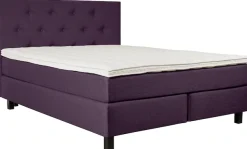 Home affaire Boxspringbett »Alenika« mit LED - Beleuchtung, mit Taschen-Federkernmatratze