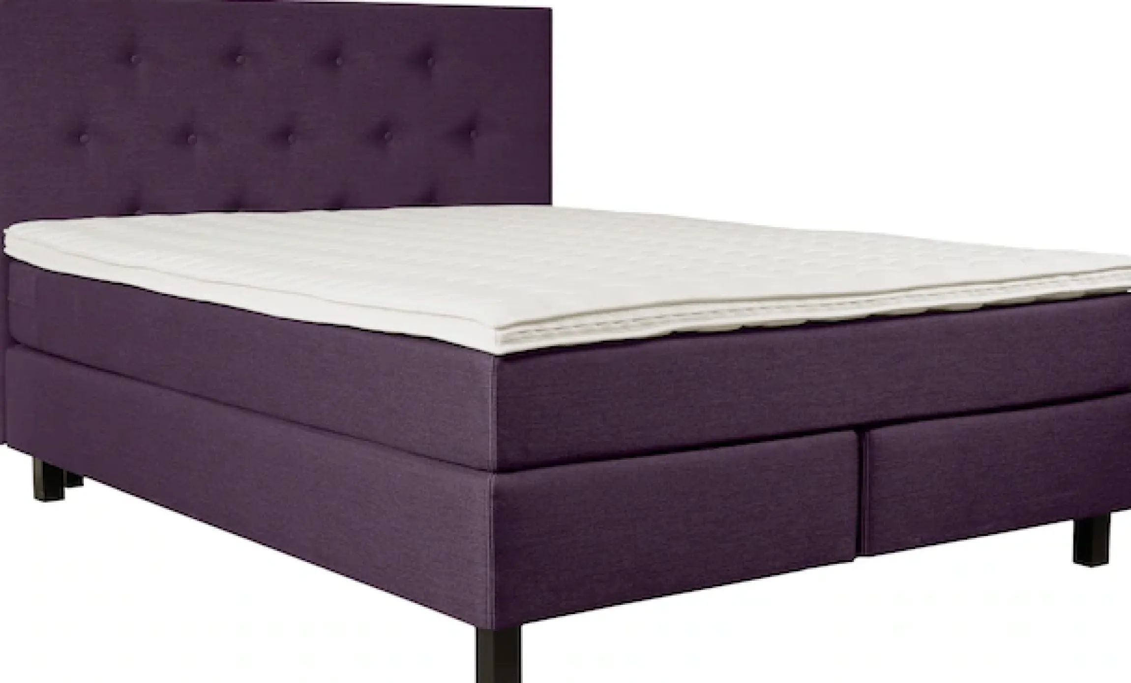 Home affaire Boxspringbett »Alenika« mit LED - Beleuchtung, mit Taschen-Federkernmatratze