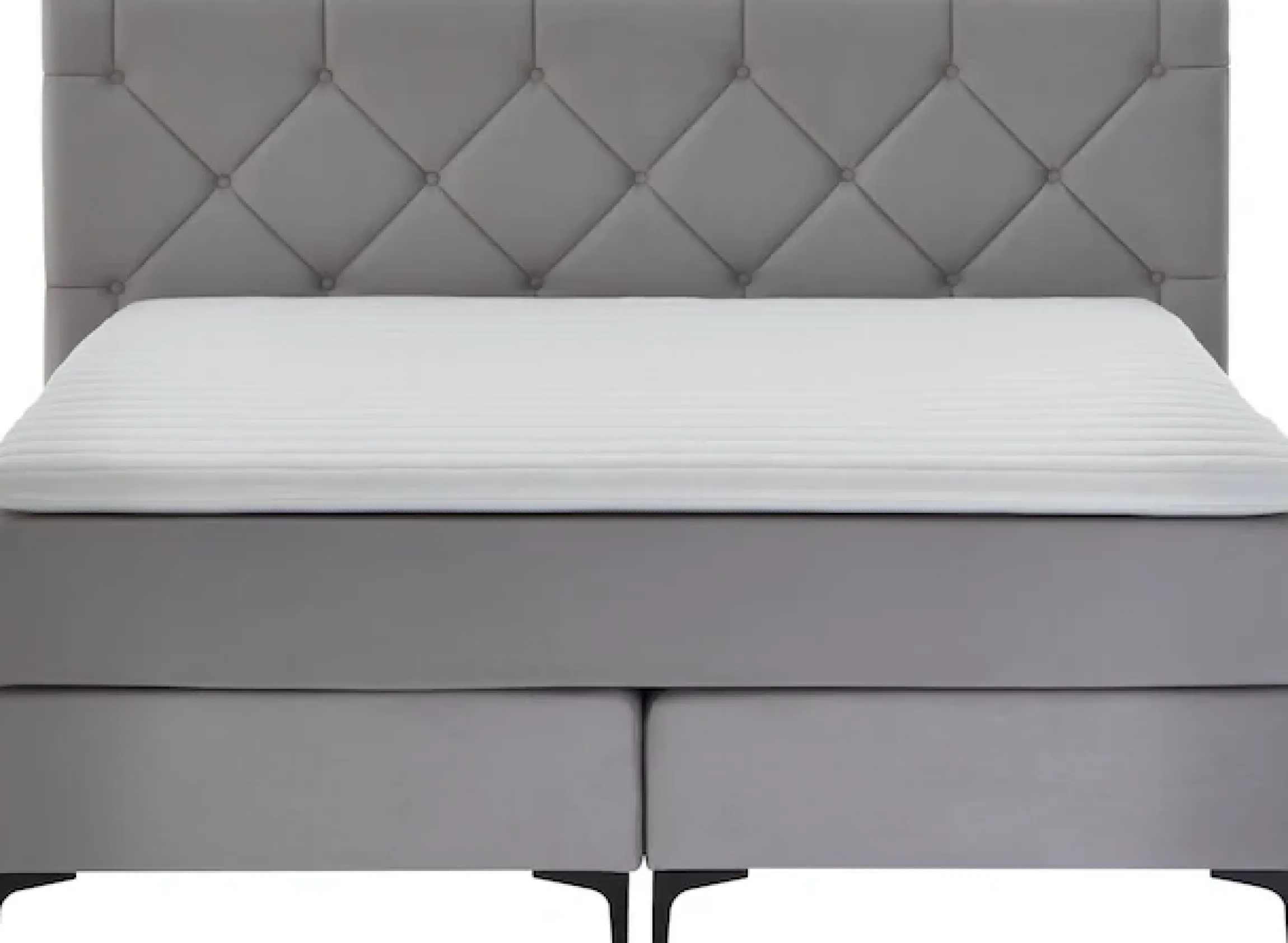 Home affaire Boxspringbett »Aiko« 100% vegan , mit tierfreundlichem Bezugssstoff, besonders pflegeleicht