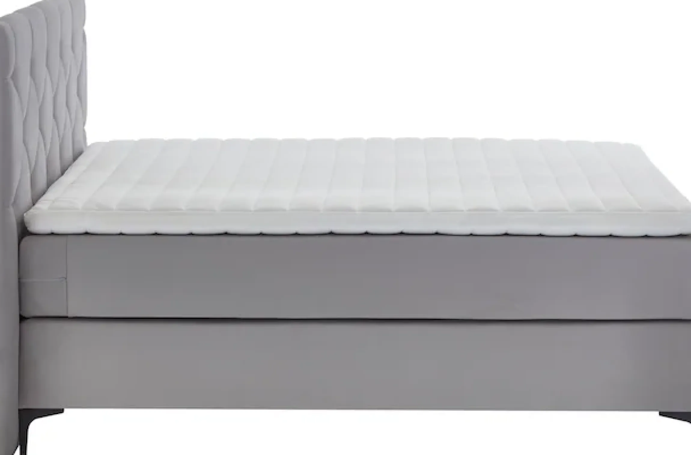 Home affaire Boxspringbett »Aiko« 100% vegan , mit tierfreundlichem Bezugssstoff, besonders pflegeleicht