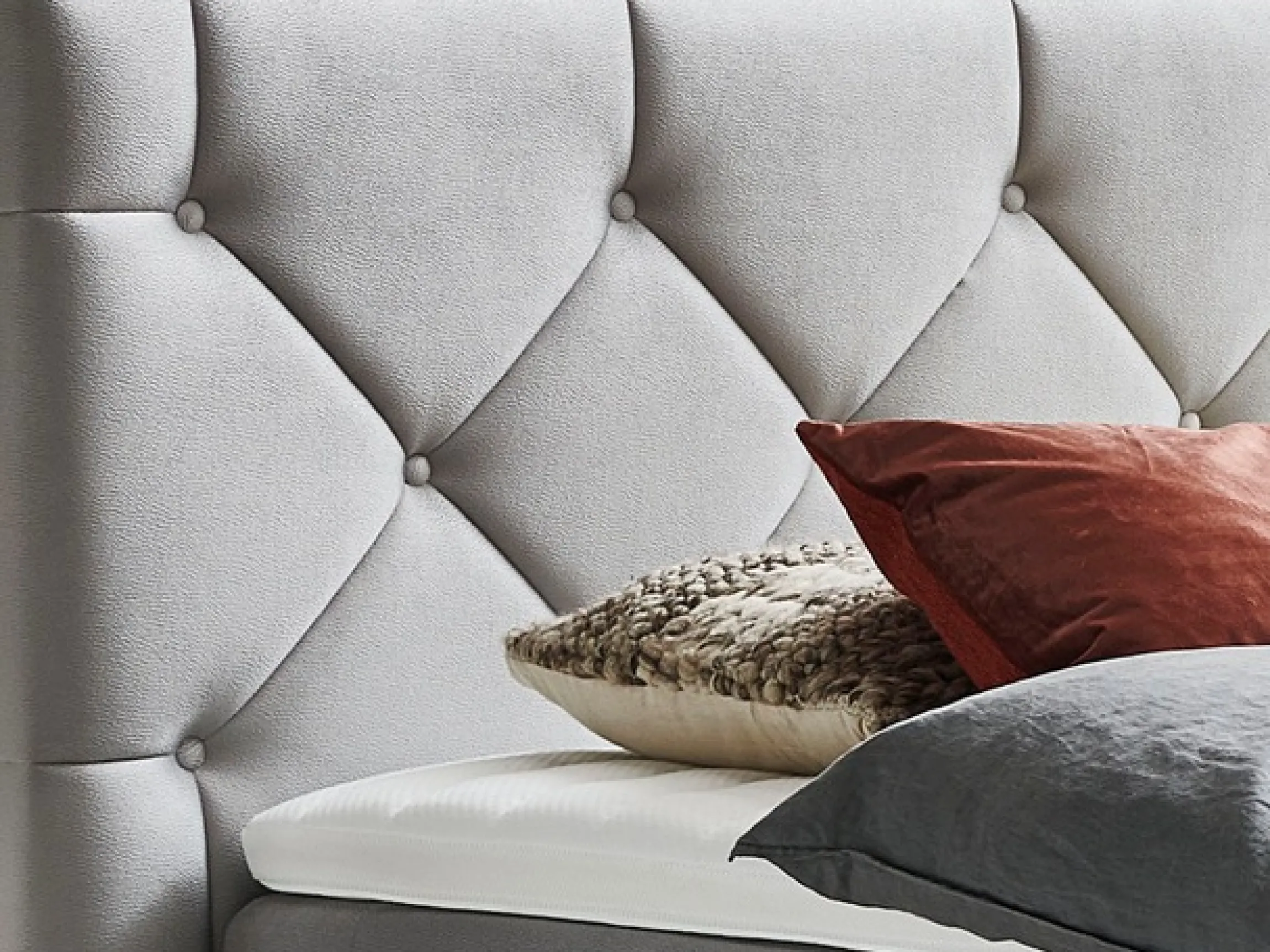 Home affaire Boxspringbett »Aiko« 100% vegan , mit tierfreundlichem Bezugssstoff, besonders pflegeleicht