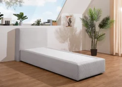 Home affaire Boxspringbett »Åby« In Cord Bezug, wahlweise mit und ohne Matrazte erhältlich