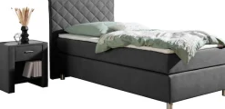 Home affaire Boxspringbett »Bernard, in verschiedenen Breiten« inkl. Topper, Matratze in H2, H3 oder H4 erhältlich