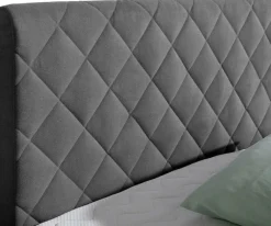 Home affaire Boxspringbett »Bernard, in verschiedenen Breiten« inkl. Topper, Matratze in H2, H3 oder H4 erhältlich