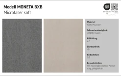 Home affaire Boxspringbett »Cavan« Eiche, inkl. Bettkasten & Topper, verschiedene Härtegrade (auch H4)