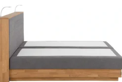 Home affaire Boxspringbett »Cavan« Eiche, inkl. Bettkasten & Topper, verschiedene Härtegrade (auch H4)