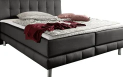 Home affaire Boxspringbett »Cafone« inkl. Topper, 5 Breiten, 3 Matratzenarten und 3 Härtegraden wählbar
