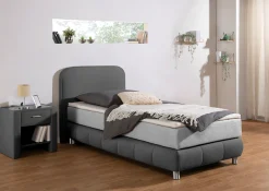 Home affaire Boxspringbett »Cesson, in verschiedenen Breiten« inkl. Topper, wahlweise in H2, H3 oder H4 erhältlich