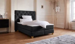 Home affaire Boxspringbett »Harmones hoch« in 3 Breiten, Härtegrad auch im Mix mit je 1 Matratze in H2 und H3