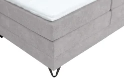 Home affaire Boxspringbett »Ilona, Doppelbett, Polsterbett, Federkernbett, Komforbett, 160, 180 cm« inkl. Topper, zwei Bettkästen, Taschen-Federkernmatratze, Härtegrad 3