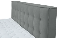 Home affaire Boxspringbett »Köln, Doppelbett, Polsterbett, Federkernbett, Komforbett, 160, 180 cm« inkl. Topper, zwei Bettkästen, Taschen-Federkernmatratze, Härtegrad 3