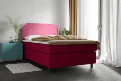 Home affaire Boxspringbett »Marausa« mit Taschen-Federkernmatratze, mit dekorativer Kedernaht