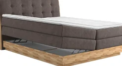 Home affaire Boxspringbett »Naome« Boxspringbett, Inklusive Topper