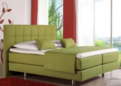 Home affaire Boxspringbett »Neon« in 3 Matratzenarten, feine Steppung im Kopfteil, 2 Härtegrade